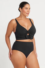 Load image into Gallery viewer, Black Aria Cezanne D / DD Cup Underwire Bikini Top
