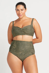 Onda Perspective Raphael High Waist Ruched Swim Pant