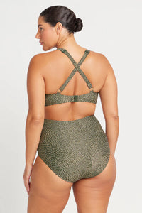 Onda Perspective Raphael High Waist Ruched Swim Pant