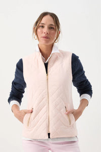GC Pale Pink Longline Vest
