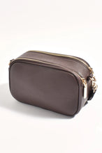 Load image into Gallery viewer, Percy Weave Crossbody Bag (Choc)
