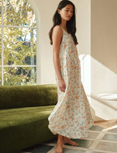 Load image into Gallery viewer, Amber Panel Front Maxi Nightie Peach Parfait

