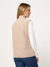 Load image into Gallery viewer, Microfibre Reversible Vest Earth / Black

