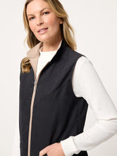 Load image into Gallery viewer, Microfibre Reversible Vest Earth / Black
