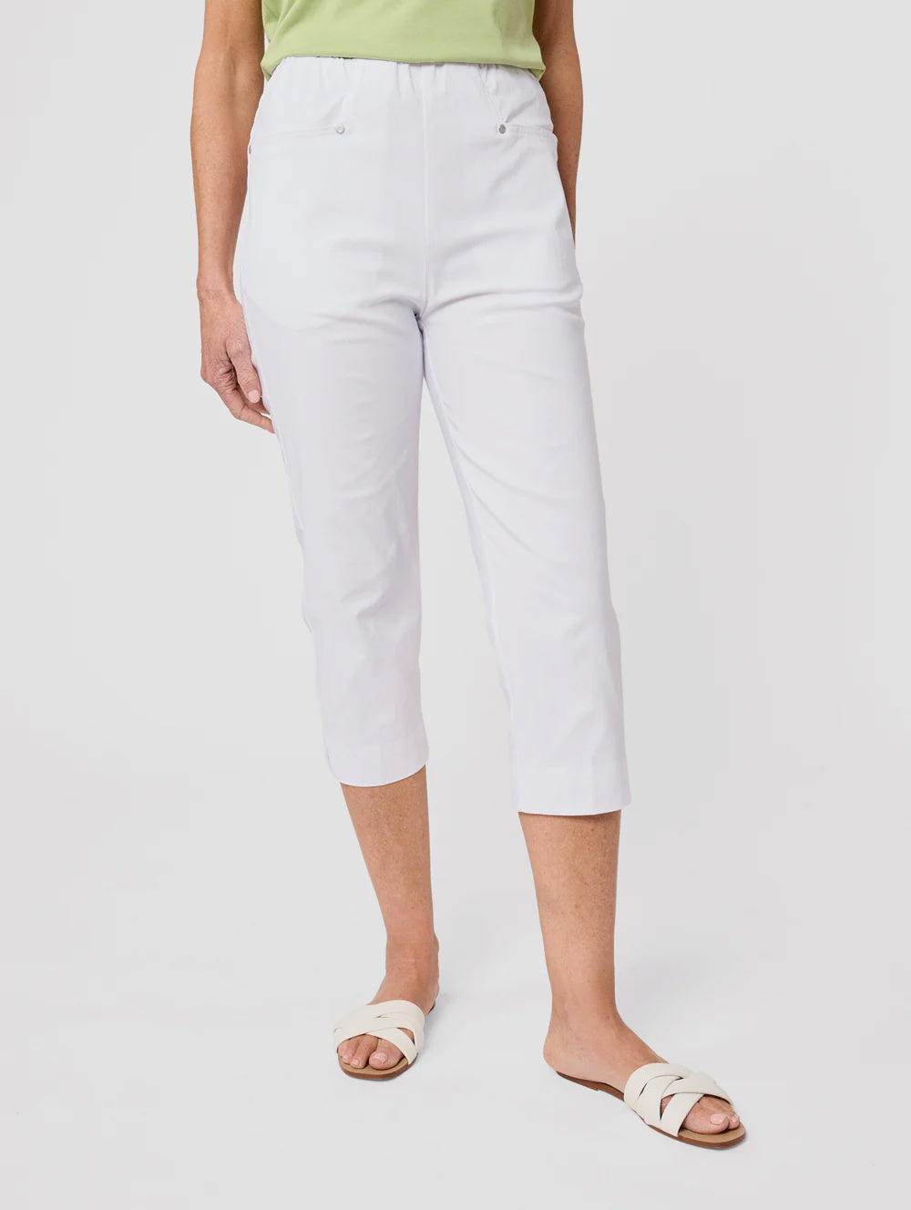 Liberty 3/4 Pant White
