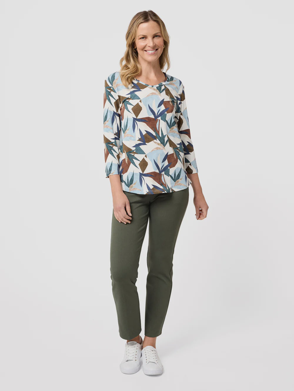 Jasmyn 3/4 Sleeve Top Dream