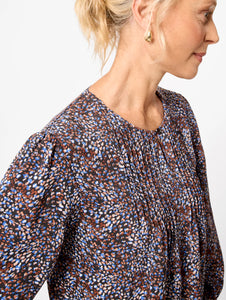 Amelita Blouse Saddle