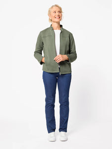Jesi Fleece Jacket Organic Green