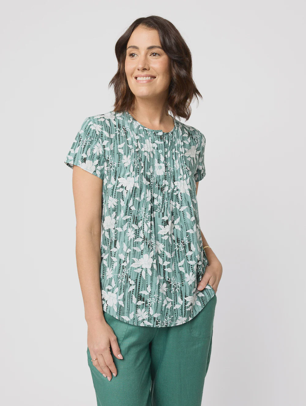 Allyson Blouse - Elm