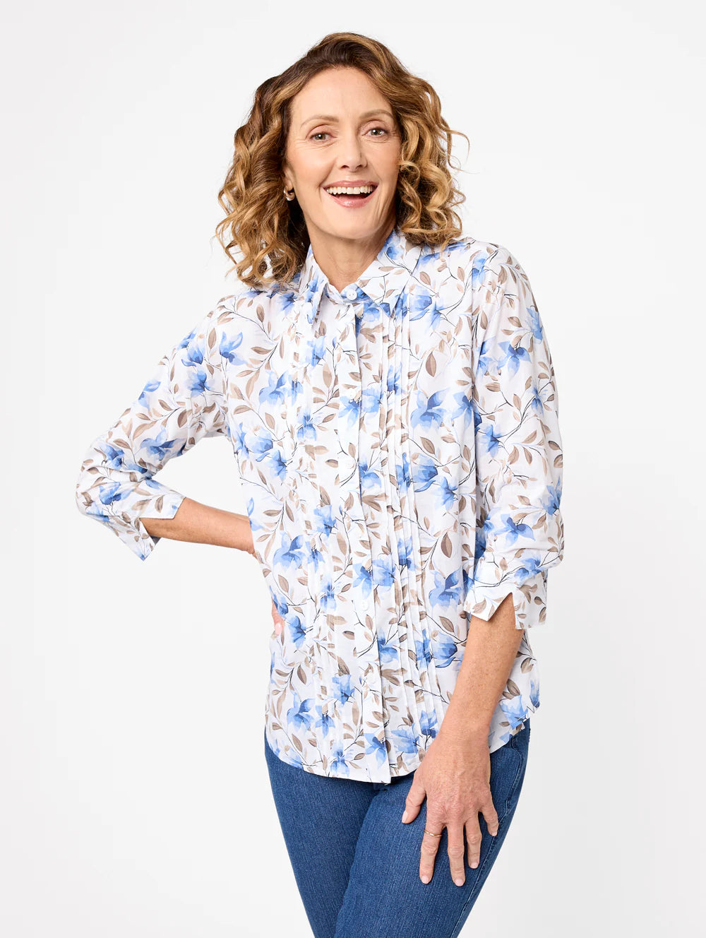 Evalee 3/4 Sleeve Shirt