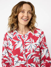 Load image into Gallery viewer, Levonne 3/4 Sleeve Shirt Viking Red
