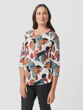 Load image into Gallery viewer, Melea 3/4 Sleeve Top Ember
