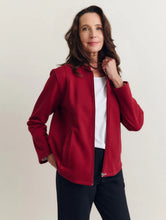 Load image into Gallery viewer, Lauryn Fleece Jacket Garnet
