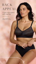 Load image into Gallery viewer, Back Appeal Wire Free Bra / Black
