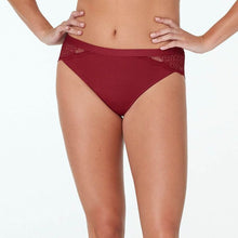 Load image into Gallery viewer, Bendon Conscious Simplicity Boyleg Brief Rhubarb Small
