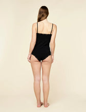 Load image into Gallery viewer, Ellie Lace Trim Cami - Black
