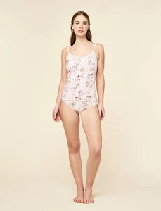 Ellie Lace Trim Cami - Odette Sea Salt