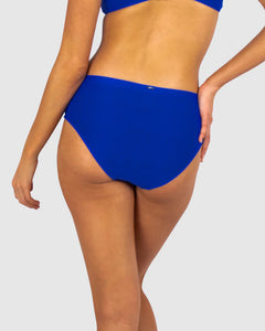 Rococco Mid Bikini Bottom / Electric Blue