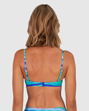 Load image into Gallery viewer, High Seas Twist Bandeau Bikini Bra Top Atlantic
