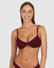 Load image into Gallery viewer, Ibiza B-C Cup Underwire Bikini Bra Top / Current
