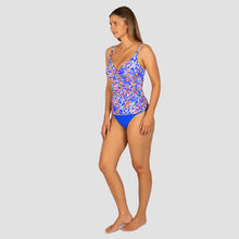Load image into Gallery viewer, BAKU Biarritz D/E Cup Wrap Singlet Top - Sapphire
