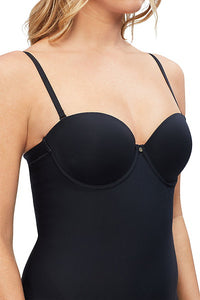 Body Define Strapless Bodysuit - Black