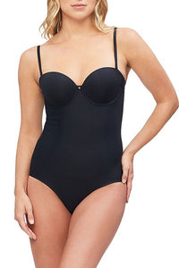 Body Define Strapless Bodysuit - Black