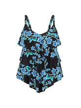 Load image into Gallery viewer, Bahamas Blue 3 Tier Tankini
