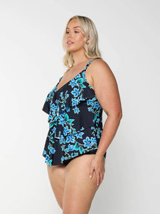 Bahamas Blue 3 Tier Tankini