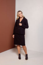 Load image into Gallery viewer, 100% Boiled Wool Detail Jacket
