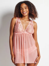 Load image into Gallery viewer, Brazilian Babydoll Chemise / Candlelight Peach
