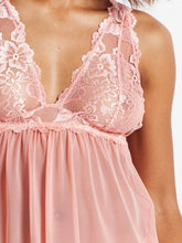 Load image into Gallery viewer, Brazilian Babydoll Chemise / Candlelight Peach
