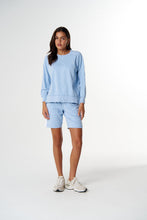 Load image into Gallery viewer, The Fave Cross Sweater - Skyride Blue

