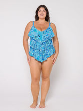 Load image into Gallery viewer, Mermaid 3 Tier Tankini Top
