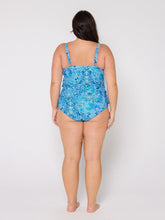 Load image into Gallery viewer, Mermaid 3 Tier Tankini Top
