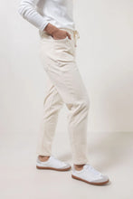 Load image into Gallery viewer, Cotton/Elastane Cord Jogger  - Winter White
