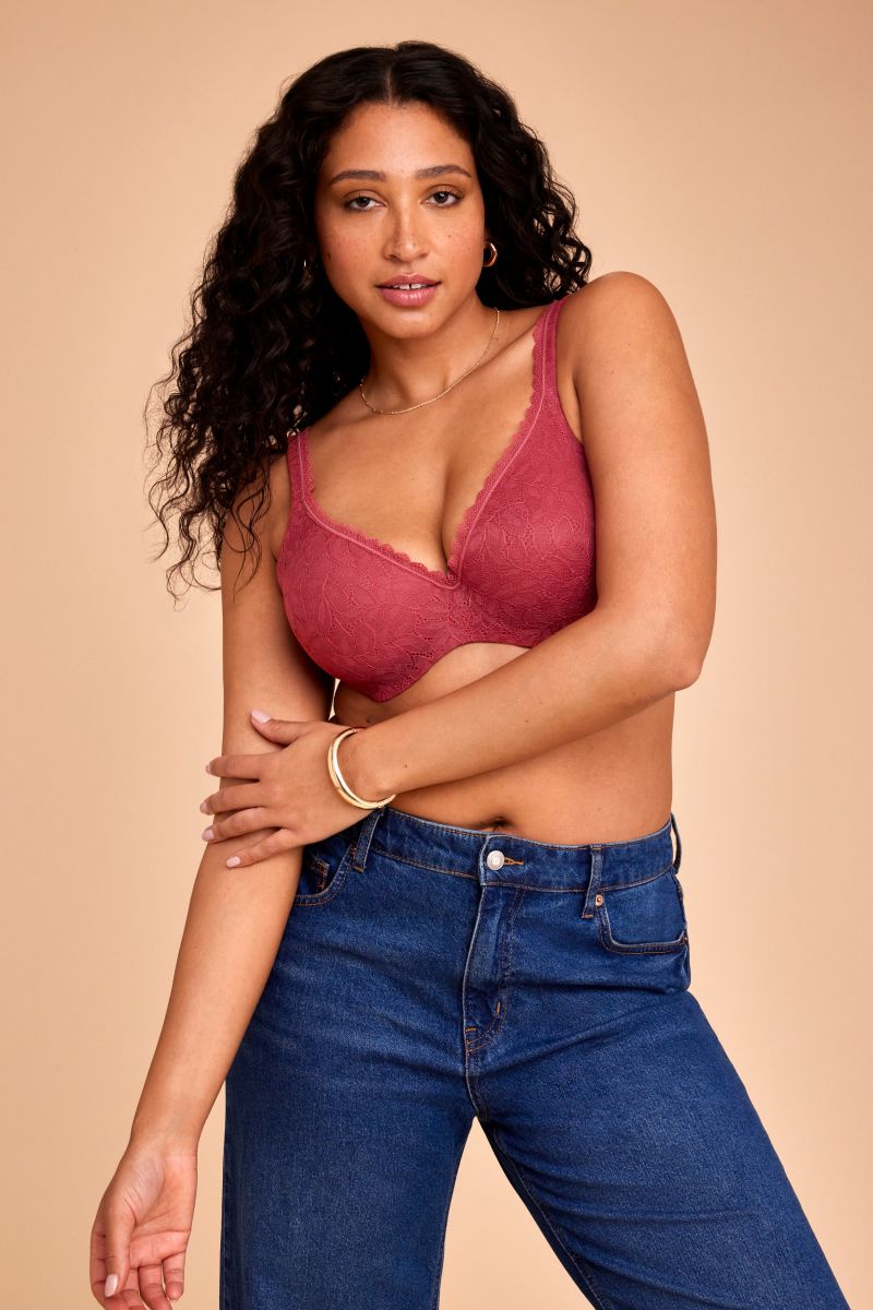 Barely There Lace Contour Bra / Archie Rose