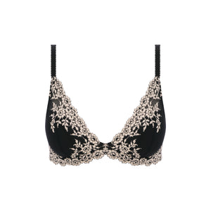 Embrace Lace / Plunge Bra /Black