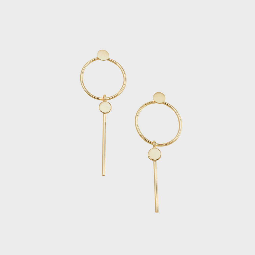 Miranda Earrings - Gold