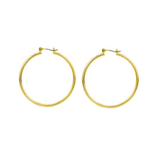 Load image into Gallery viewer, Samantha Hoops Medium - Gold
