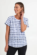 Load image into Gallery viewer, Here Comes Summer Tee – Checkers
