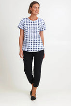 Load image into Gallery viewer, Here Comes Summer Tee – Checkers
