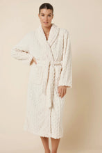 Load image into Gallery viewer, Gabriella Plush Long Robe Ivory
