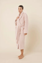 Load image into Gallery viewer, Gabriella Plush Long Robe Pink

