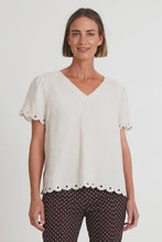 Load image into Gallery viewer, Lilly Linen Top – Natural
