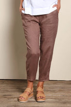 Load image into Gallery viewer, Sarah Linen Pant - Mocha
