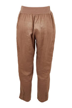 Load image into Gallery viewer, Sarah Linen Pant - Mocha
