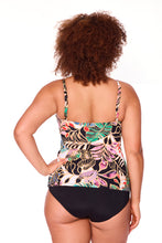 Load image into Gallery viewer, Tropicana Cross Over Tankini Top
