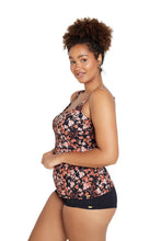 Load image into Gallery viewer, Scoop Neck Tankini / Autumn Leaves
