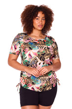 Load image into Gallery viewer, Tropicana Sun Safe Rash Tee
